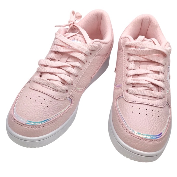 New FILA Women’s Sneakers, Size US Women’s 7.5, Pink Athletic Shoes - Picture 6 of 16